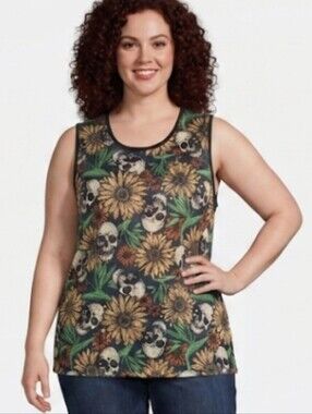 No Boundaries Unisex Printed Mesh Tank